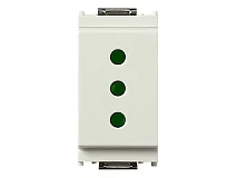 VIMAR Vimar 16201.B Presa 2P+T 10A P11 bianco