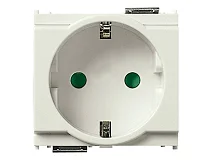 VIMAR Vimar 16208.B Presa SICURY 2P+T 16A tedesco bianco