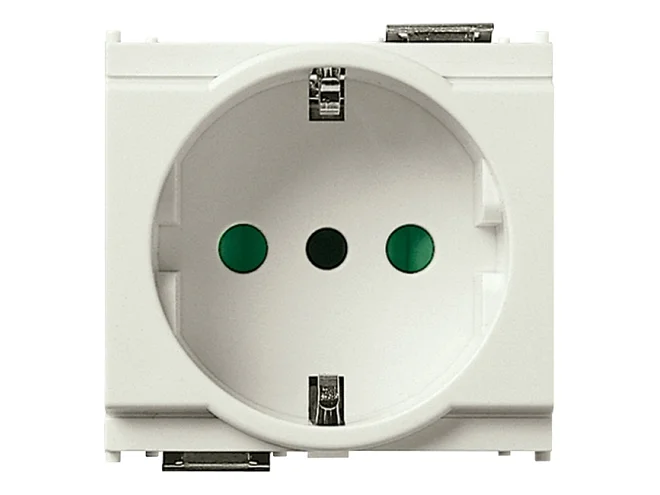VIMAR Vimar 16209.B Presa 2P+T 16A P30 bianco