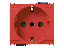 VIMAR Vimar 16209.R Presa 2P+T 16A P30 rosso