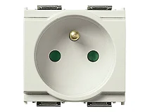 VIMAR Vimar 16212.B Presa SICURY 2P+T 16A francese bianco
