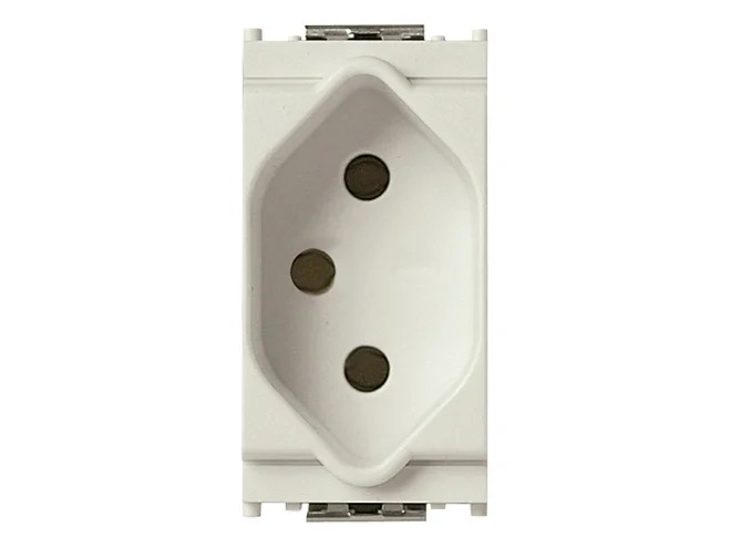 VIMAR Vimar 16226.B Presa 2P+T 10A svizzero tipo 13 bianco