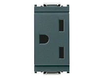 VIMAR Vimar 16247 Presa 2P+T 15A americano grigio