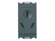 VIMAR Vimar 16251 Presa SICURY 2P+T 10A cinese grigio