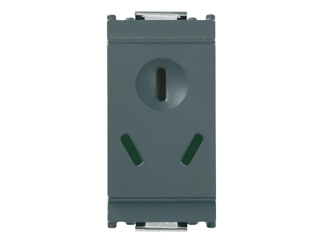 VIMAR Vimar 16251 Presa SICURY 2P+T 10A cinese grigio