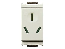 VIMAR Vimar 16251.B Presa SICURY 2P+T 10A cinese bianco
