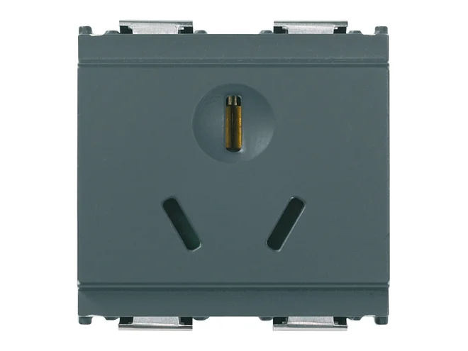 VIMAR Vimar 16254 Presa SICURY 2P+T 16A cinese grigio