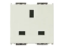 VIMAR Vimar 16260.B Presa SICURY 2P+T 13A inglese bianco