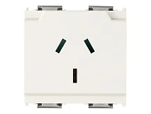 VIMAR Vimar 16261.B Presa SICURY 2P+T 10A Australia bianco