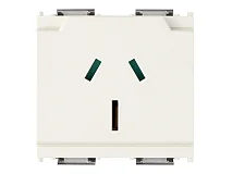 VIMAR Vimar 16262.B Presa SICURY 2P+T 15A Australia bianco
