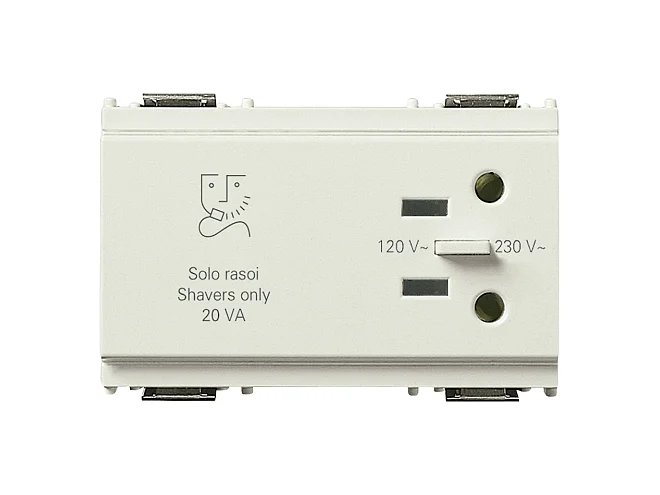 VIMAR Vimar 16290.B Presa per rasoio 230V bianco