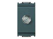 VIMAR Vimar 16331 Presa coassiale tipo F femmina grigio