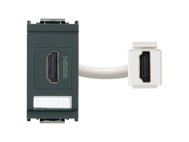 VIMAR Vimar 16334 Presa HDMI 2.1b grigio
