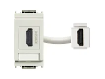 VIMAR Vimar 16334.B Presa HDMI 2.1b bianco