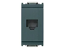 VIMAR Vimar 16335 Presa RJ11 6/4 grigio