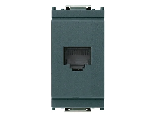 VIMAR Vimar 16335 Presa RJ11 6/4 grigio
