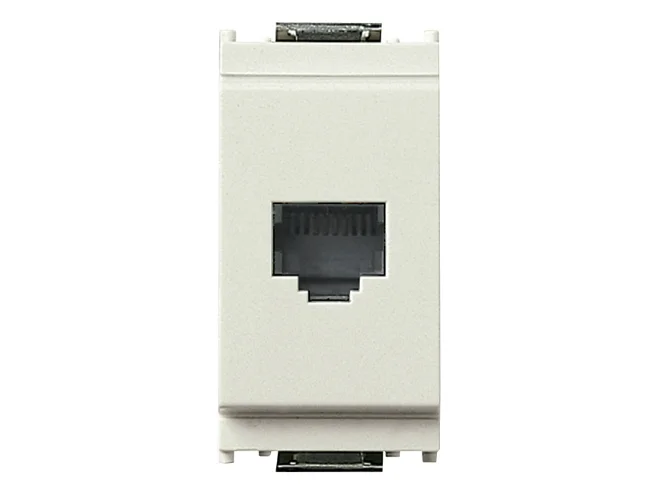 VIMAR Vimar 16335.B Presa RJ11 6/4 bianco