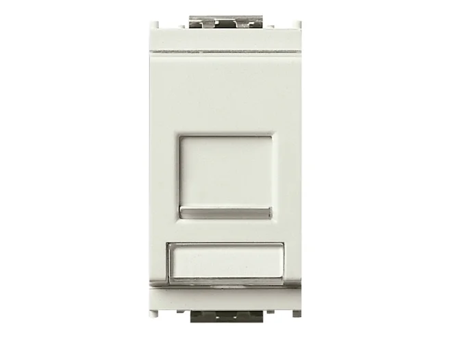VIMAR Vimar 16358.8.B Presa RJ45 Netsafe Cat5e UTP bianco