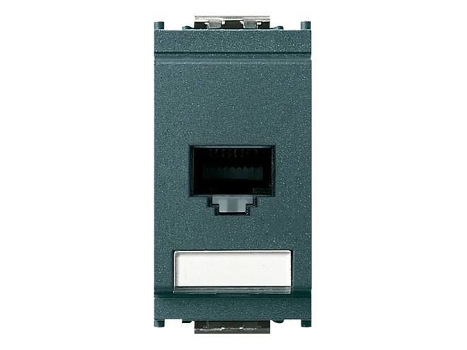 VIMAR Vimar 16359.11 Presa RJ45 Netsafe Cat5e UTP grigio