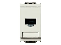 VIMAR Vimar 16359.11.B Presa RJ45 Netsafe Cat5e UTP bianco