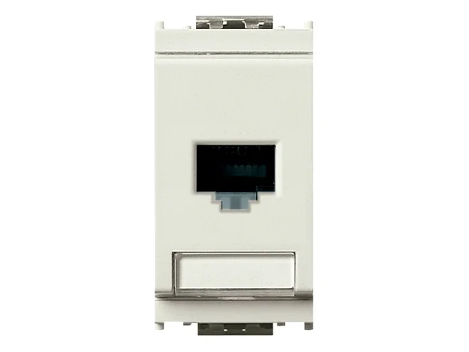 VIMAR Vimar 16359.11.B Presa RJ45 Netsafe Cat5e UTP bianco