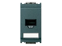 VIMAR Vimar 16359.6 Presa RJ45 Netsafe Cat6 UTP 110 grigio