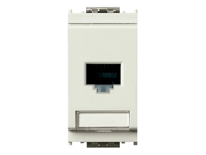 VIMAR Vimar 16359.6.B Presa RJ45 Netsafe Cat6 UTP 110 bianco