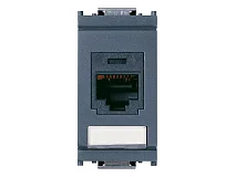 VIMAR Vimar 16364.1 Presa RJ45 Panduit Cat5e UTP grigio