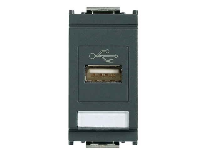 VIMAR Vimar 16368 Presa USB grigio