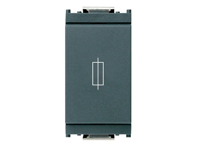 VIMAR Vimar 16460 Portafusibile 1P 16A 250V grigio