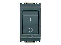 VIMAR Vimar 16505.10 Interruttore MT 1P+N C10 120-230V grigio