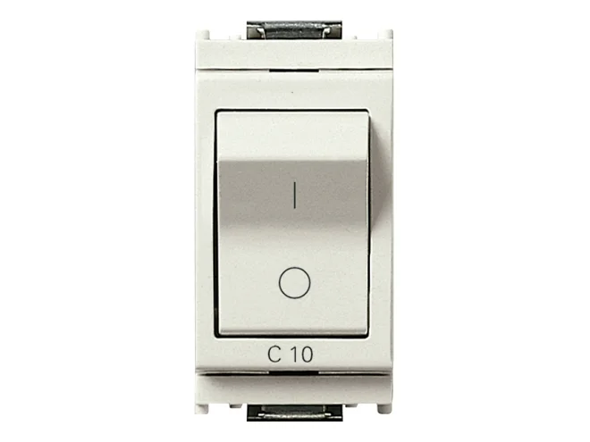 VIMAR Vimar 16505.10.B Interruttore MT 1P+N C10 120-230V bianco