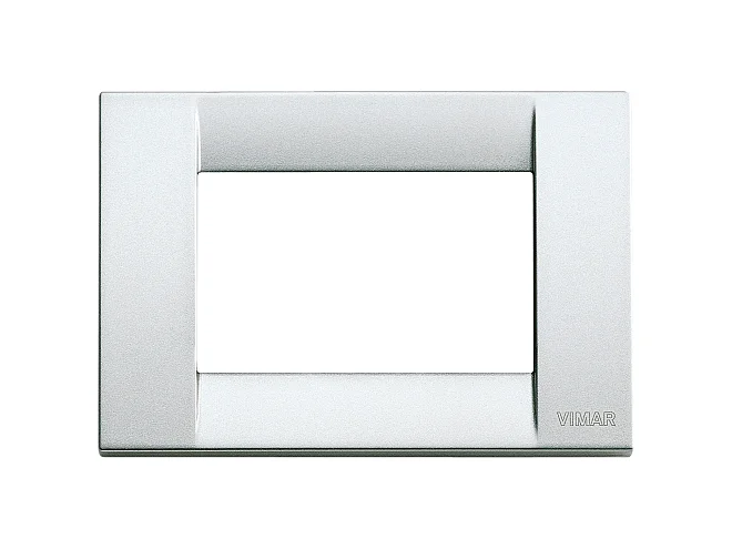 VIMAR Vimar 16733.21 Placca Classica 3M argento