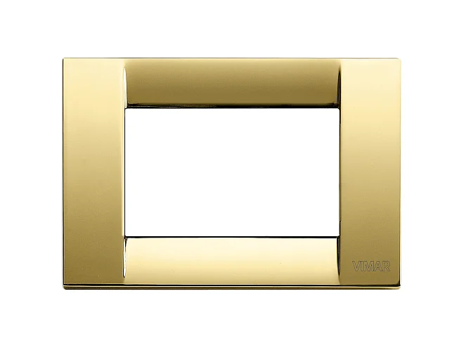VIMAR Vimar 16733.32 Placca Classica 3M oro lucido