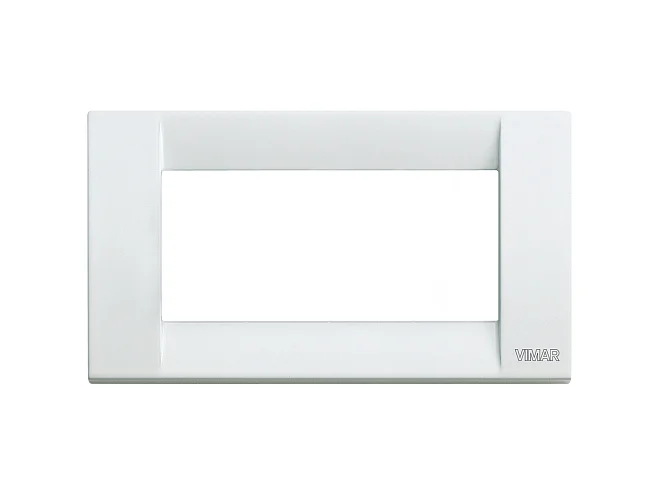 VIMAR Vimar 16734.01 Placca Classica 4M bianco