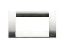VIMAR Vimar 16734.34 Placca Classica 4M nichel spazzolato