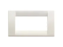 VIMAR Vimar 16744.04 Placca Classica 4M bianco Idea