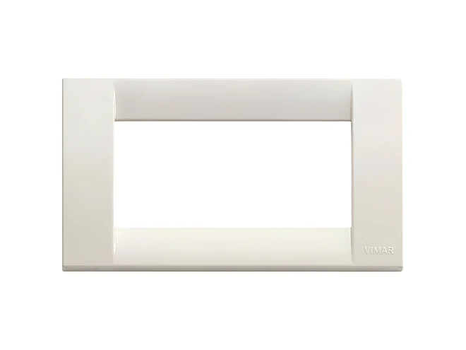 VIMAR Vimar 16744.04 Placca Classica 4M bianco Idea