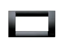 VIMAR Vimar 16744.16 Placca Classica 4M nero