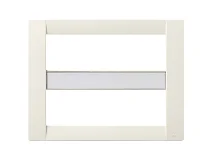 VIMAR Vimar 16748.04 Placca Classica 12M bianco Idea