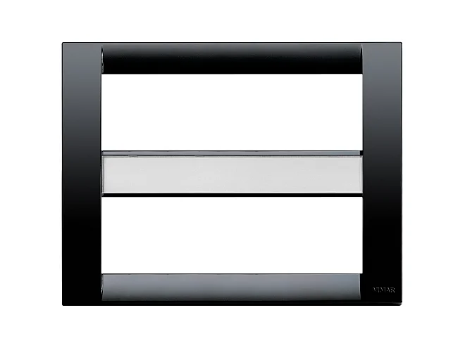 VIMAR Vimar 16748.16 Placca Classica 12M nero