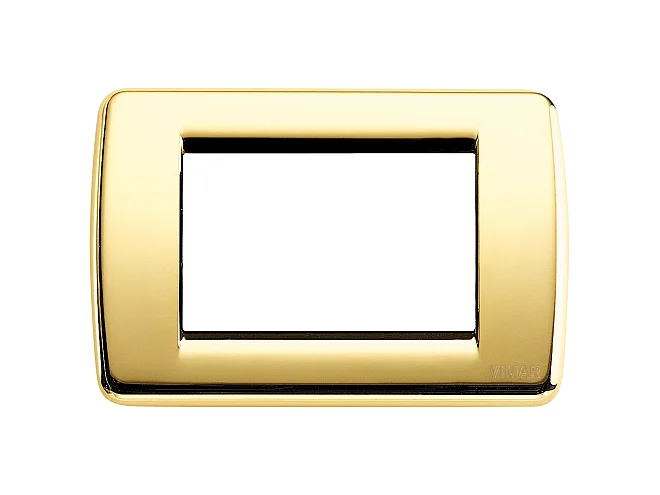 VIMAR Vimar 16753.32 Placca Rondò 3M oro lucido