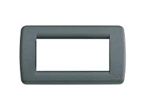 VIMAR Vimar 16754.46 Placca Rondò 4M ardesia
