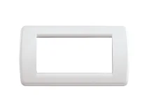 VIMAR Vimar 16764.04 Placca Rondò 4M bianco Idea