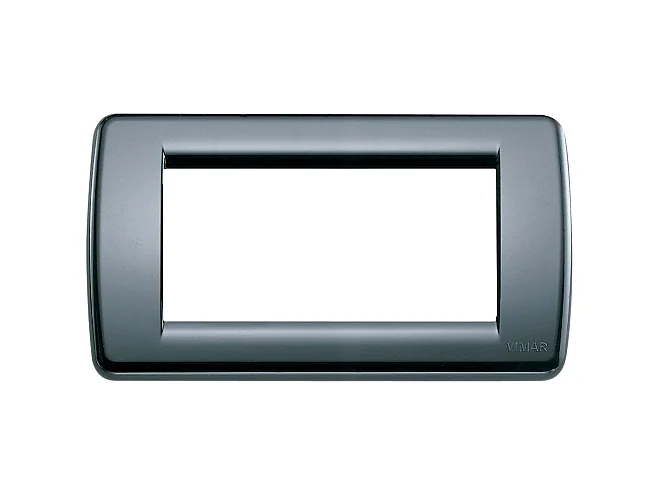 VIMAR Vimar 16764.15 Placca Rondò 4M grigio grafite