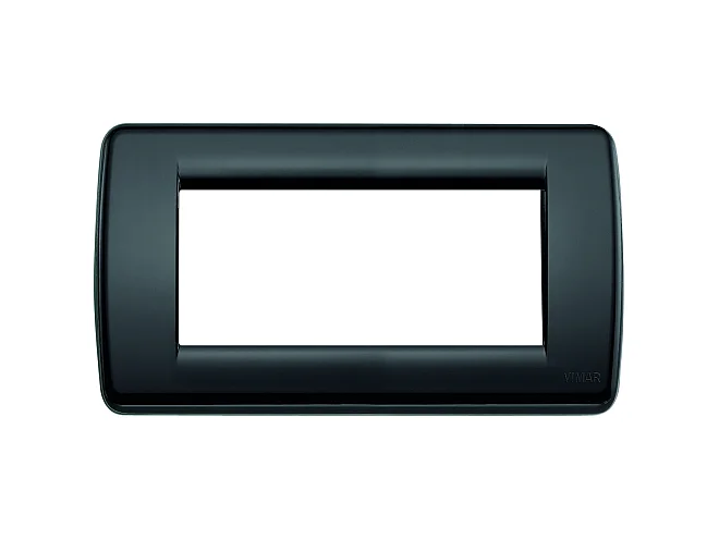VIMAR Vimar 16764.16 Placca Rondò 4M nero