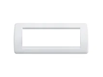 VIMAR Vimar 16766.01 Placca Rondò 6M bianco brillante