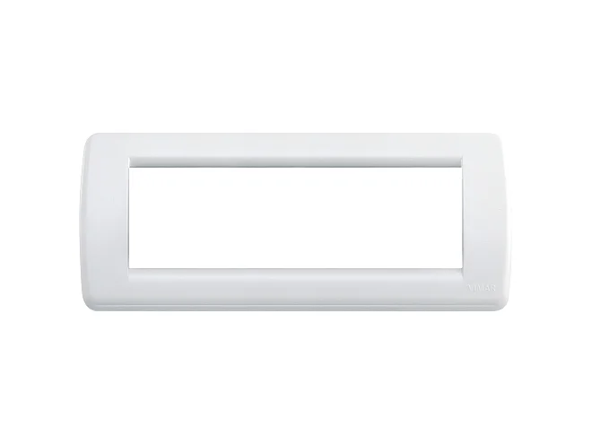 VIMAR Vimar 16766.01 Placca Rondò 6M bianco brillante