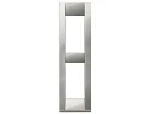 VIMAR Vimar 16782.21 Placca Classica 2M pann.argento met