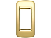 VIMAR Vimar 16783.32 Placca Rondò 1M pann.oro lucido